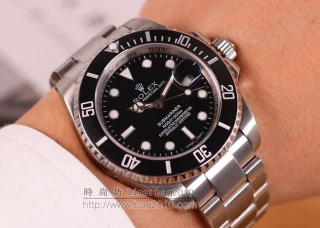 勞力士手錶 水鬼限量版系列 Rolex機械男表 經典款勞力士男士腕表  hds1686